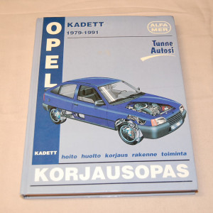 Korjausopas Opel Kadett 1979-1991